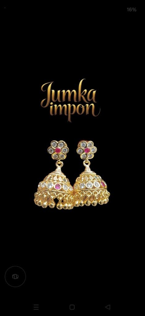 Panchaloham Ear Rings Butta