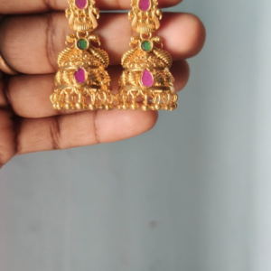 1 Gram Gold Peacock Butta