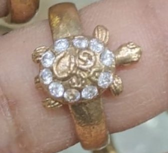Panchaloham Tortoise Ring